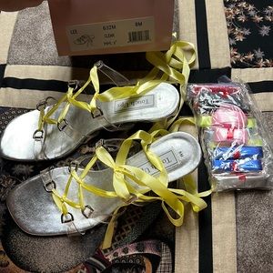 Touchups Clear Heels (Lee style) Size 8M - (12 different interchangeable colors)